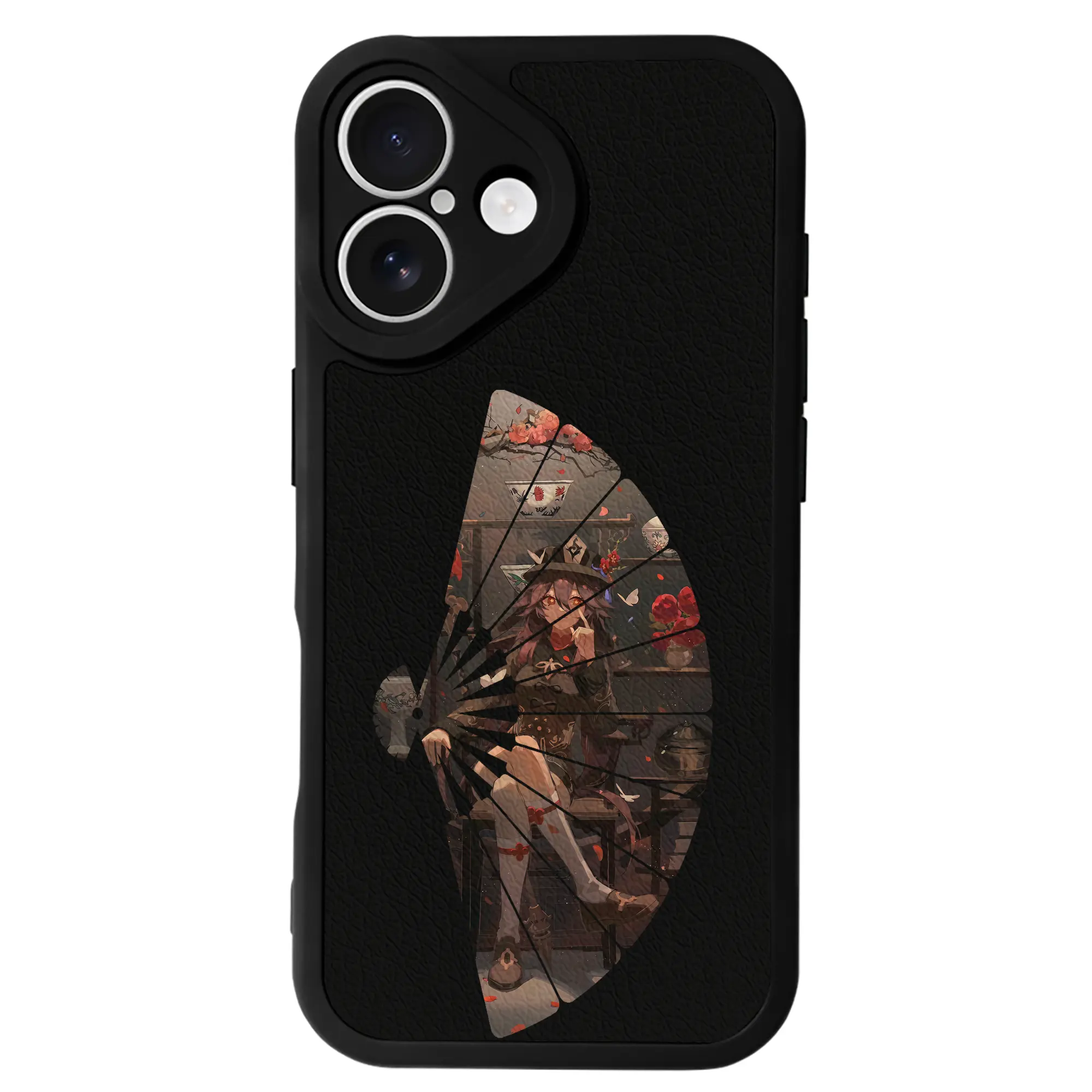 原 神 グッズ フータオ - IPhone 16シリーズ対応 ・ シリコンスマホケース ・ レザー調 ・ 高精度フィット ・ 耐衝撃 ・ ワイヤレス充電対応 ・ 精密カット